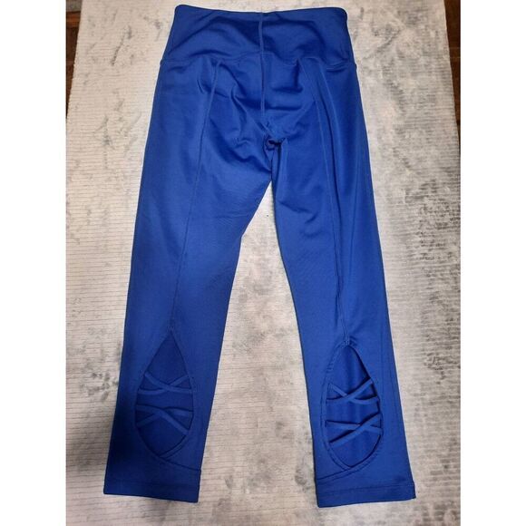 Z by Zella Size XS Royal Blue Leggings Yoga Workout - Picture 2 of 3